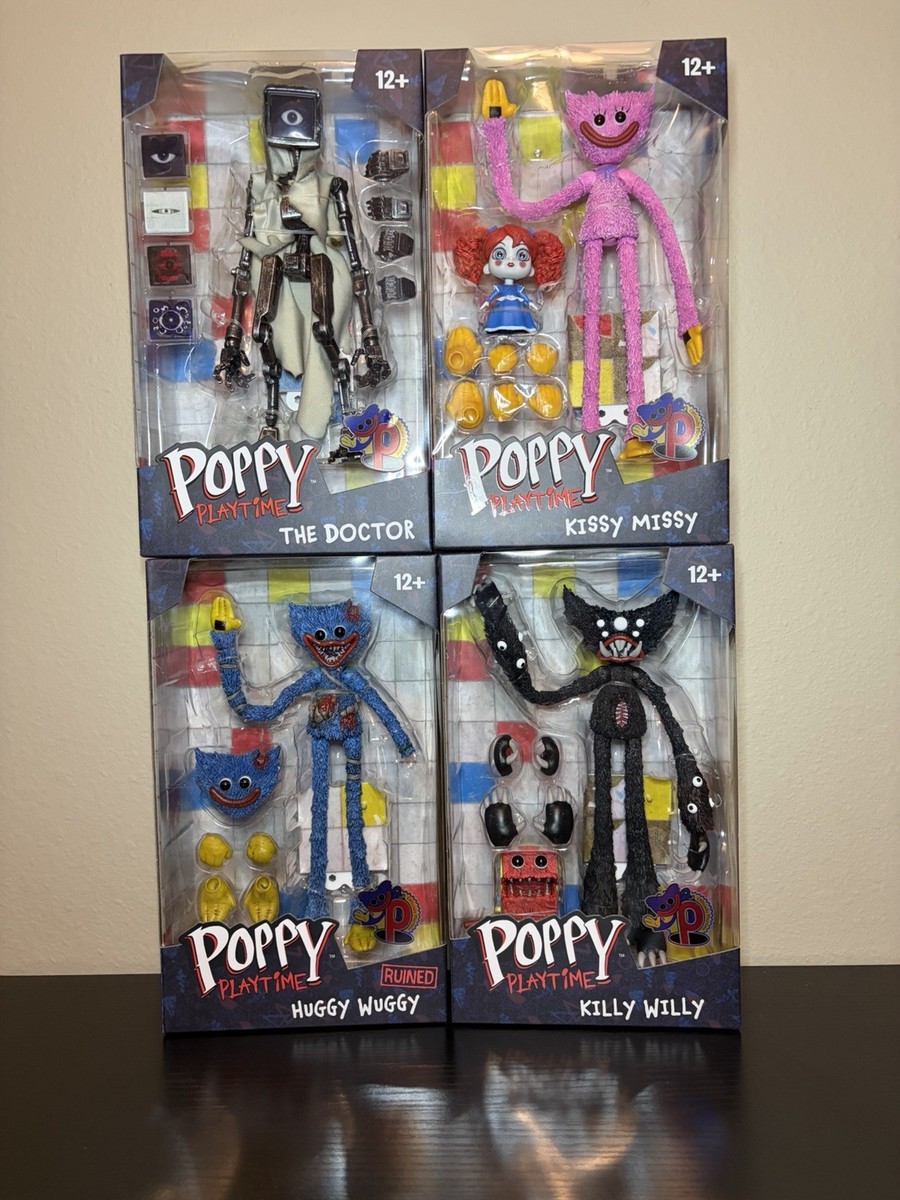 POPPY PLAYTIME MCFARLANE FIGURES SET THE DR. HUGGY WUGGY KILLY