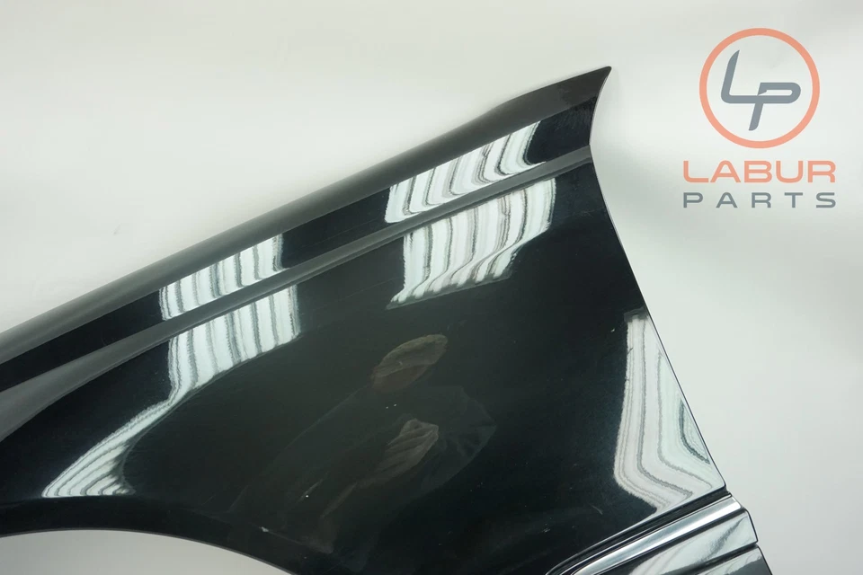 Painel de para-lama W209 03-09 Mercedes CLK Class dianteiro esquerdo do lado do motorista preto Z7027 - Imagem 4 de 4