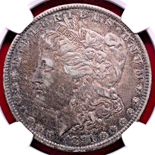 NGC XF-40! 1891-O MORGAN DOLLAR