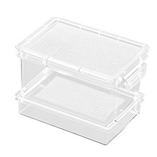 Reptile Feeding Box Cricket Cage Ventilation Lightweight Container Sturdy