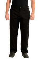 Hugo Boss Men's "Zayn242" Black Denim Flat Front Casual Pants US 34/32 IT 34/32
