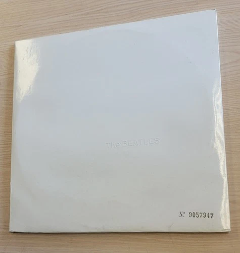 The Beatles Mono White Album ( # 9057947 ) E.U. 180 Gram Vinyl Record LP 2014
