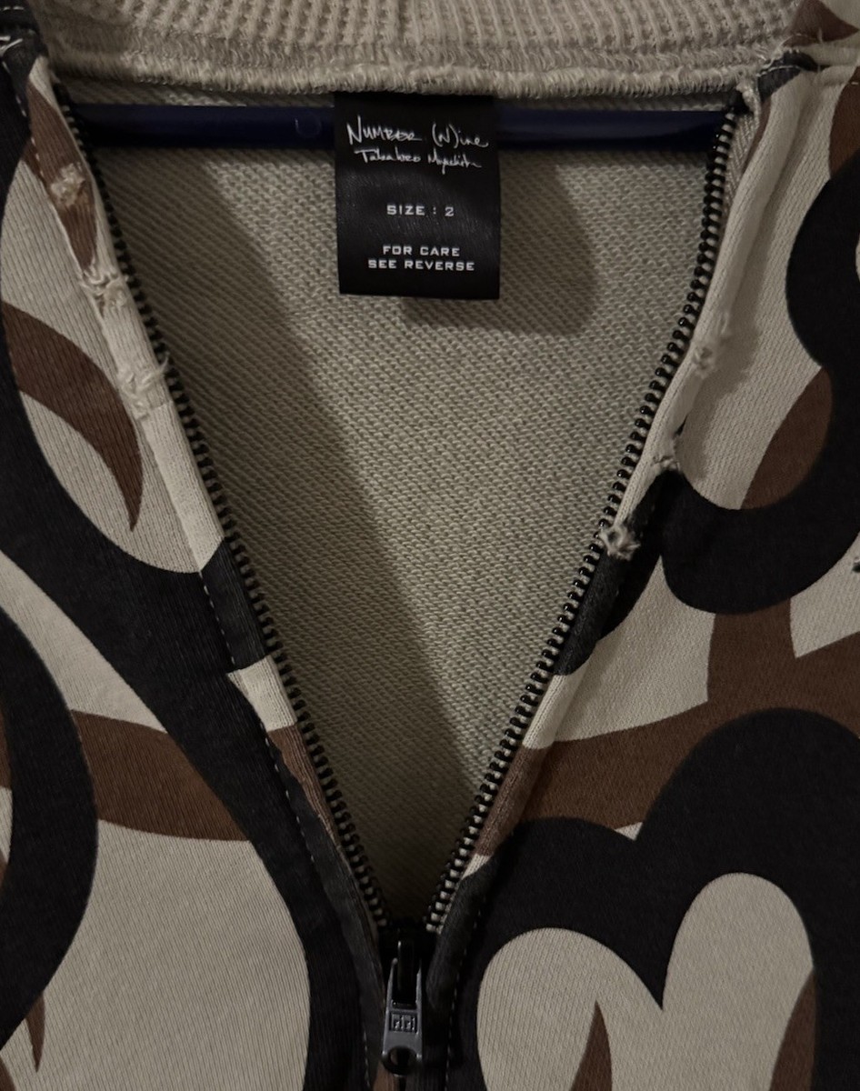 aw04 Number (Nine) Tribal Hearts Zip Up Hoodie | eBay
