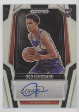 2024 Panini Prizm Black Rookie Signatures Silver Oso Ighodaro #RS-OSO Auto 1b7p