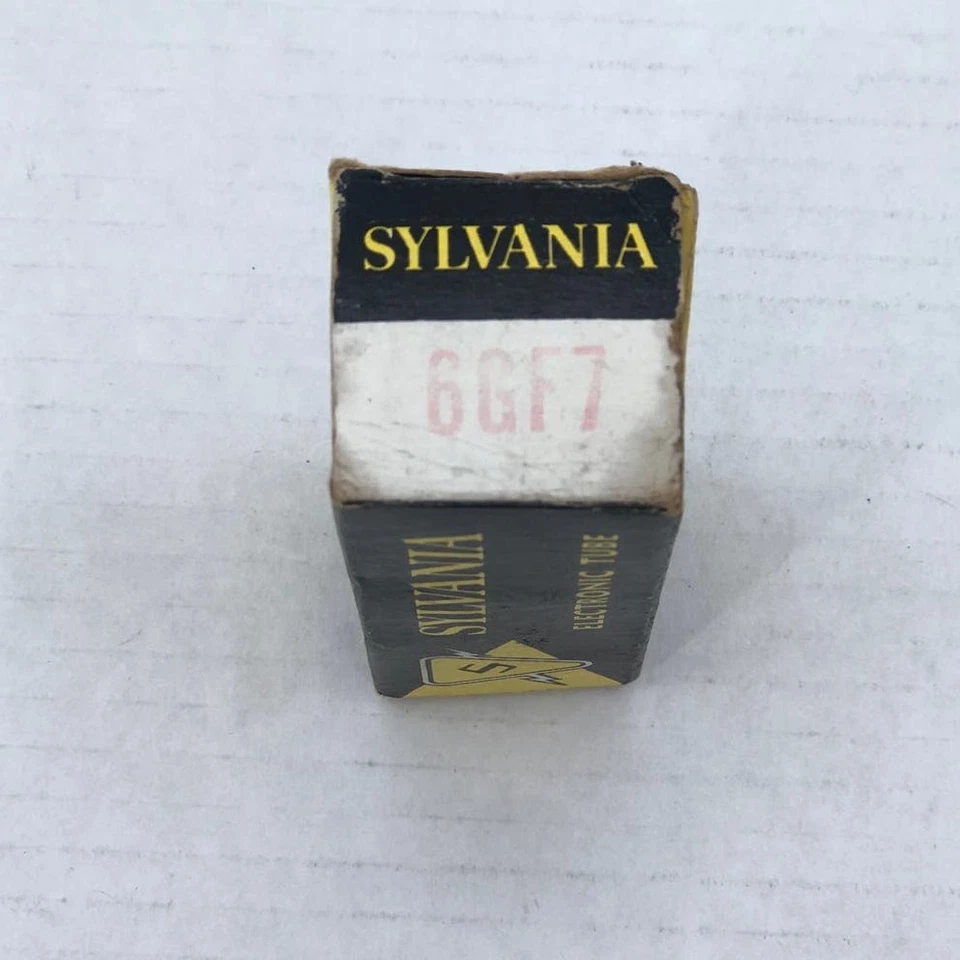 Tubo Electrónico Sylvania Vintage 6GF7 Caja Original  Foto 4 de 4