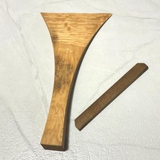 Shamisen Bachi Pick Traditional Instrument Tool Wood with Cover