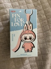 Pop Mart Labubu Pin for Love Series Authentic 'W' Variant