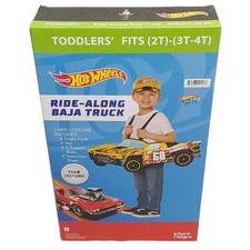 Hot Wheels "Ride Along Baja Truck" Halloween Costume Toddler Size 2T-4T