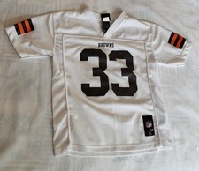 Chłopięca biała koszulka piłkarska Cleveland „Richardson 33” rozmiar M (10/12)