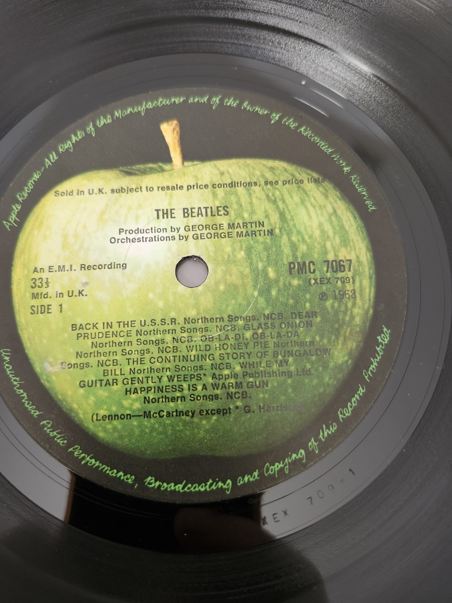 The Beatles White Album 1968 UK 1st Mono PMC 7067/8 Low# Pristine
