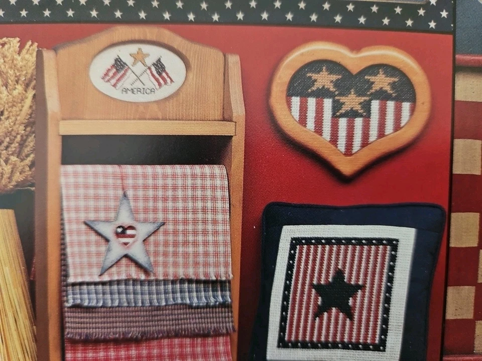 The Need'l Love Company AMERICAN SPIRIT Counted Cross Stitch Pattern L22-AS USA - Image 4 of 4