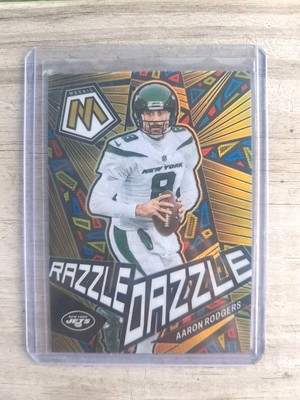 2023 Mosaic Football Razzle Dazzle Aaron Rodgers  #RD-6