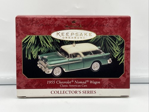 Hallmark 1999 Keepsake Ornament 1955 Chevrolet Nomad Wagon #9 American Series - Picture 1 of 7