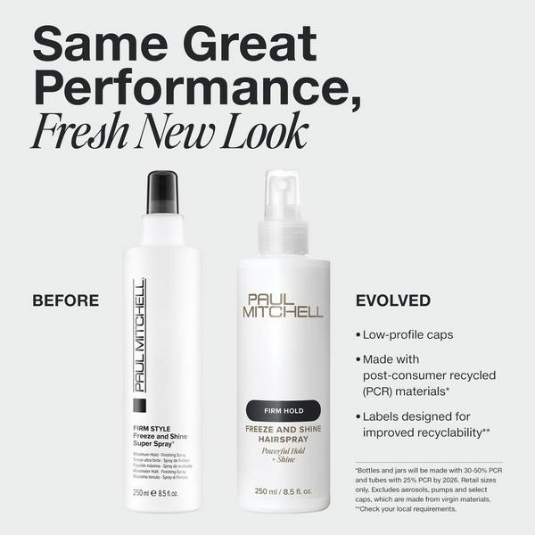 Paul Mitchell Freeze and Shine Hairspray - 33.8 oz 2643465 Fullbox