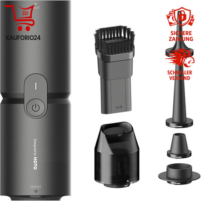 HOTO Akku Autostaubsauger 15000Pa 4-in-1 HEPA Filter