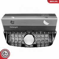 Esen SKV KüHlergrill KüHlergitter Silber FüR Mercedes-Benz M-Klasse W164