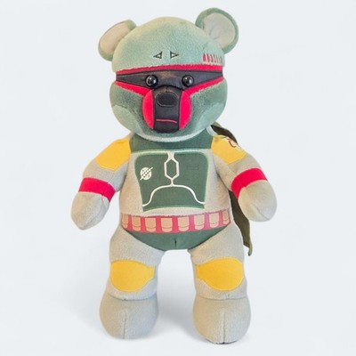 Boba Fett Build-A-Bear Star Wars BABW 18'' Plush Stuffed Animal, Noise Maker