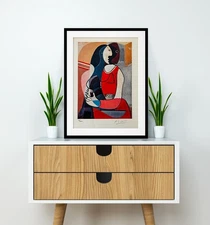 Pablo Picasso, Original Hand-signed Lithograph with COA & Appraisal of $3,500