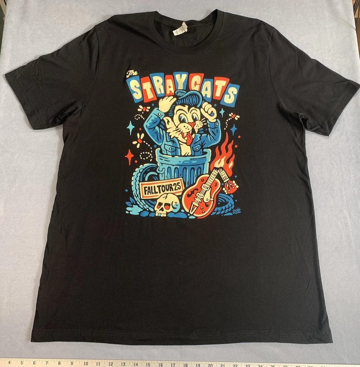 Stray Cats Shirt In Men's T-Shirts for sale | eBay