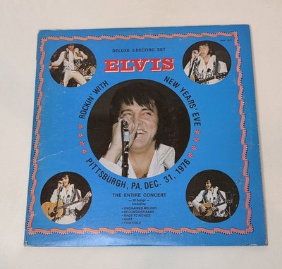 Elvis Presley Rockin' With Elvis New Years' Eve 1976 Vtg Live Vinyl Record Set