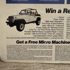 Micro Machines - Deluxe Collection I - Sealed Package 