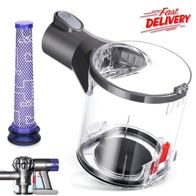 Staubbehälter für Dyson V6 DC58 DC59 DC62 DC74 Staubsauger Ersatzteile 965660-01