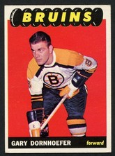 1965-66 Topps # 38 Gary Dornhoefer ROOKIE