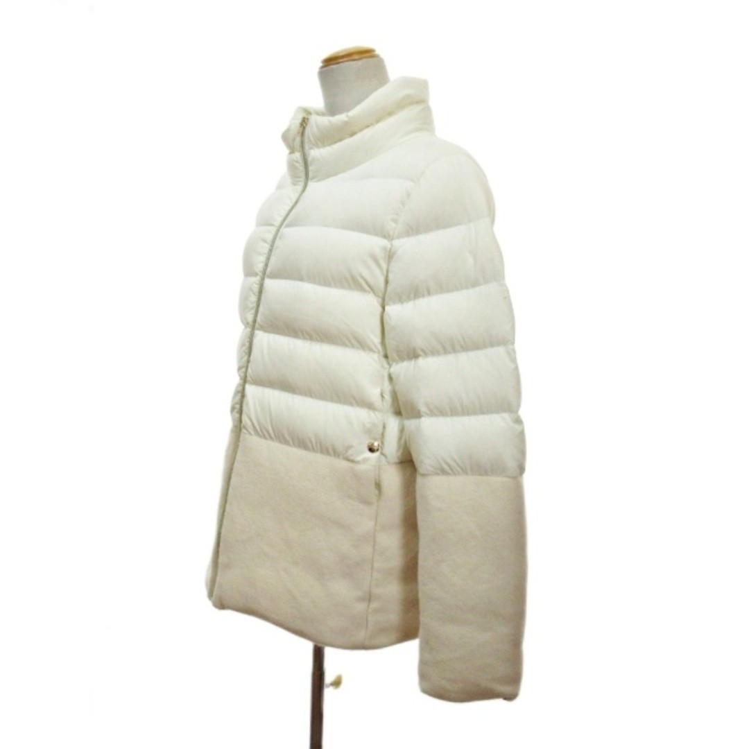 Herno Wool Mix Combi Docking Down Jacket Coat off… - image 2