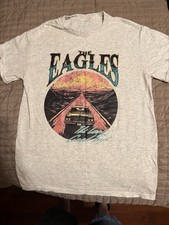 Size Small 2024 Eagles Band Concert Tour Light Gray