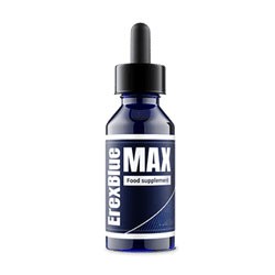 KONVOLUT 4 Stück!!! ErexBlue Max Tropfen 30 ml (Erex Blue Max) - für Herren