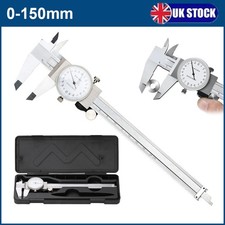 Dial Calipers 0~150mm Stainless Steel Vernier Caliper Gauge Micrometer Metric