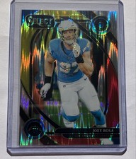 2024 Panini Select - Club Level Joey Bosa #270 Red & Yellow Shock Prizm