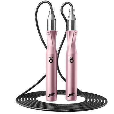 Weighted Jump Rope,Dual Bearing Smooth Rotation Speed Jump Rope, One-Button P...