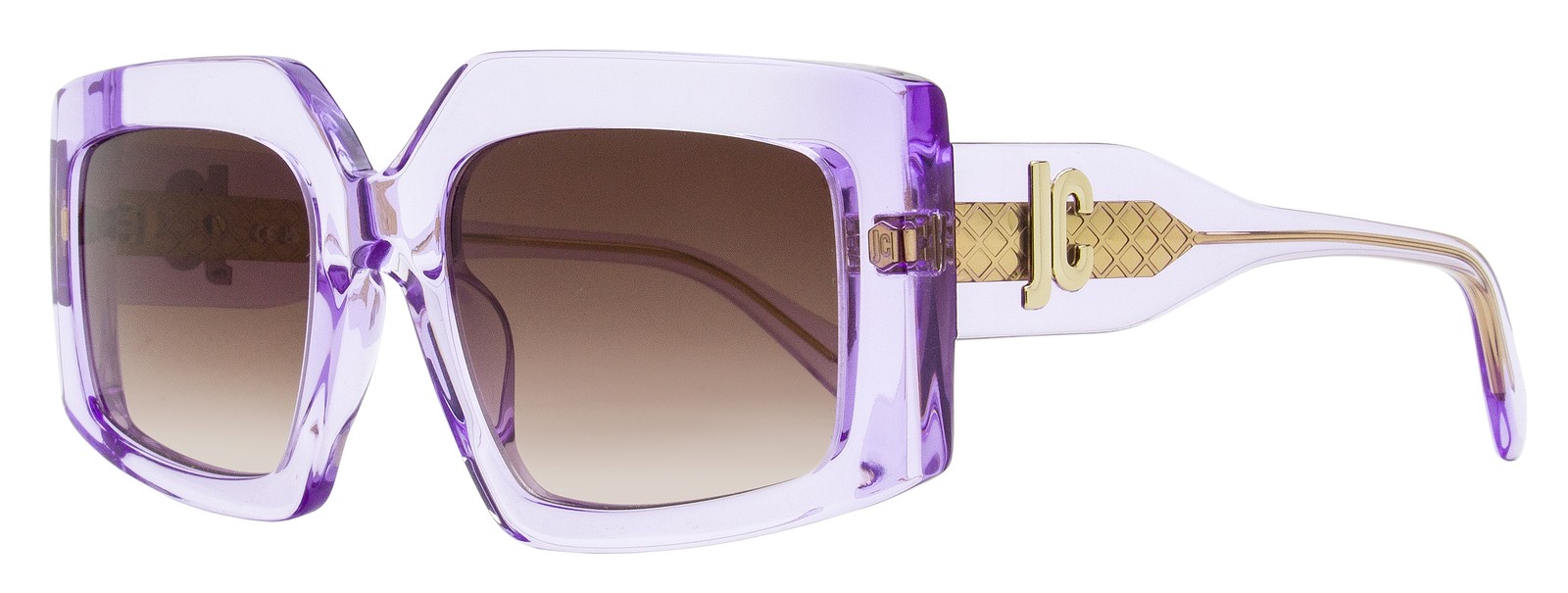 Солнцезащитные очки Just Cavalli Transparent Butterfly SJC020K 06SC Фиолетовый 54 мм