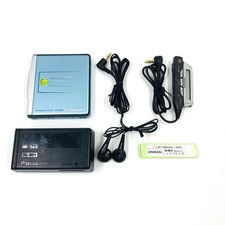 Panasonic SJ-MJ35 silver Minidisc MD Portable Player Walkman smart slot Japan