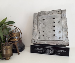 LARGE RARE WW2 GERMAN V2 ROCKET AIRCRAFT PANEL BLITZ RELIC ORIGINAL WITH HISTORY