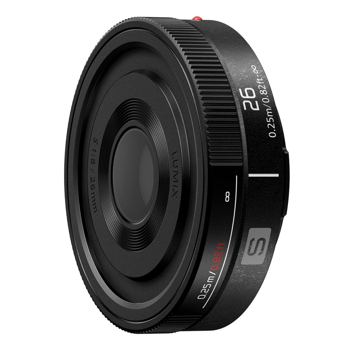 パナソニック LUMIX S 26mm F8 Panasonic Lumix S 26mm F8 Full Frame L-Mount Lens S-Series Cameras