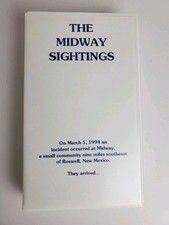 The Midway Sightings Roswell UFO Aliens Jose Escamilla 1994 VHS tape RARE