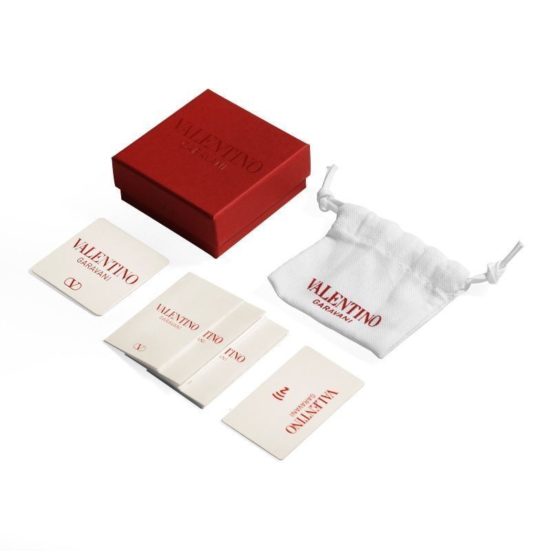 Valentino Garavani V Logo Cotton Bracelet 151765794 thumbnail 8