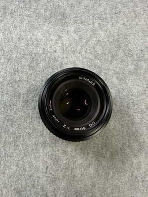 Minolta MD 50mm f/2 Prime Lens   Japan   Manual Focus excellent Condition