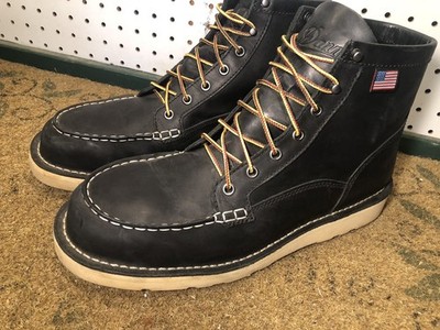 Danner Bull Run Moc Steel Toe Boots Size 10.5 EE 