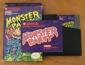 Monster Party (Nintendo, NES) CIB Complete