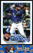 Manuel Margot 2023 Topps Series One #204 Tampa Bay Rays Baseball