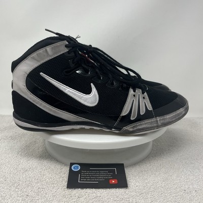 Nike Freek Men's Size 12 Wrestling Shoes Black White Lace Up Sneakers 316403-011
