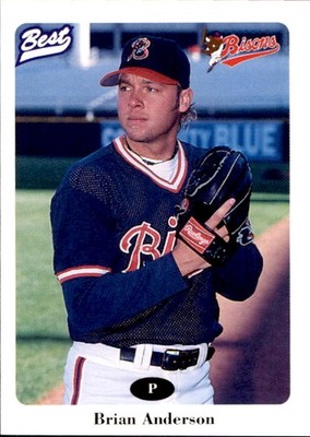 1996 Buffalo Bisons Best #2 Brian Anderson Geneva Ohio OH Baseball Card