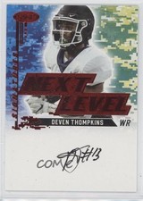 2022 SAGE High Series Next Level Signatures Red Deven Thompkins #NLS-DT Auto 2b2