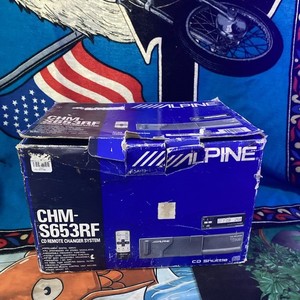 Alpine CD Shuttle CHM-S611 CD Changer System CHM-S653RF COMPLETE Remote Manuel +