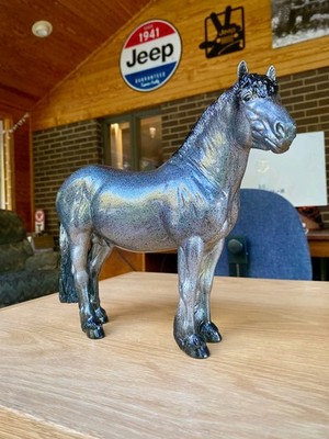 RattlecanRanch Breyer Traditional CM Georg Mold Holographic Dark Silver