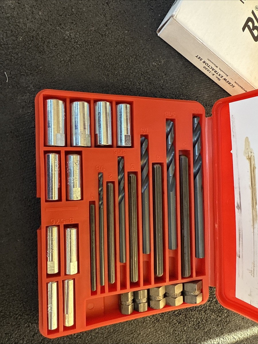 For Blue Point E1020 Blue-Point Screw Extractor Set Tool New | eBay