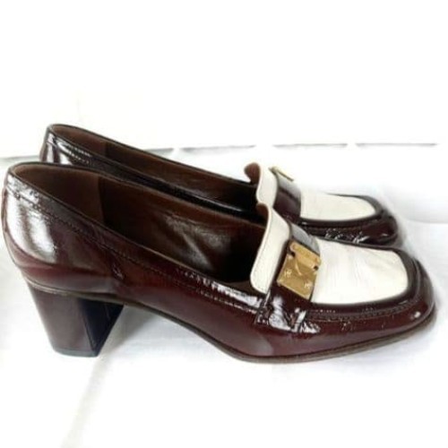 LOUIS VUITTON Pumps Heel Leather Multicolor EU36.5/US6.5 120397c thumbnail 23